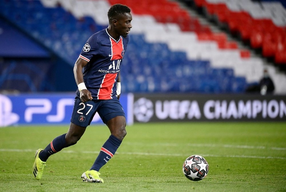 Idrissa Gueye suspendu deux matchs. AFP