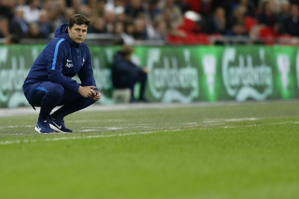 Pochettino would reportedly be very keen on a switch to the Bernabeu. AFP