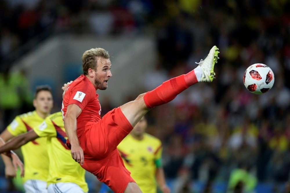 Inglaterra echó de menos a Kane ante Croacia. AFP