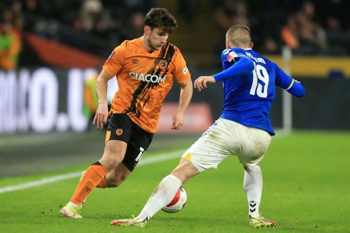 El jugador del Hull City Ryan Longman, próximo rival del Málaga CF en pretemporada. BeSoccer