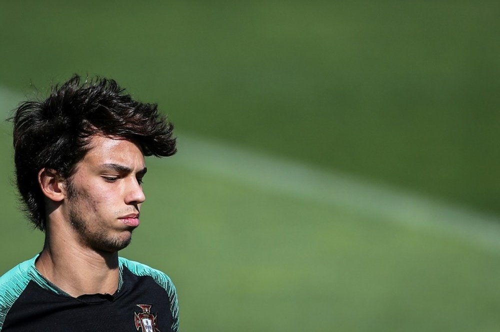 Benfica are doing everything they can to stop Joao Felix departing Benfica. AFP