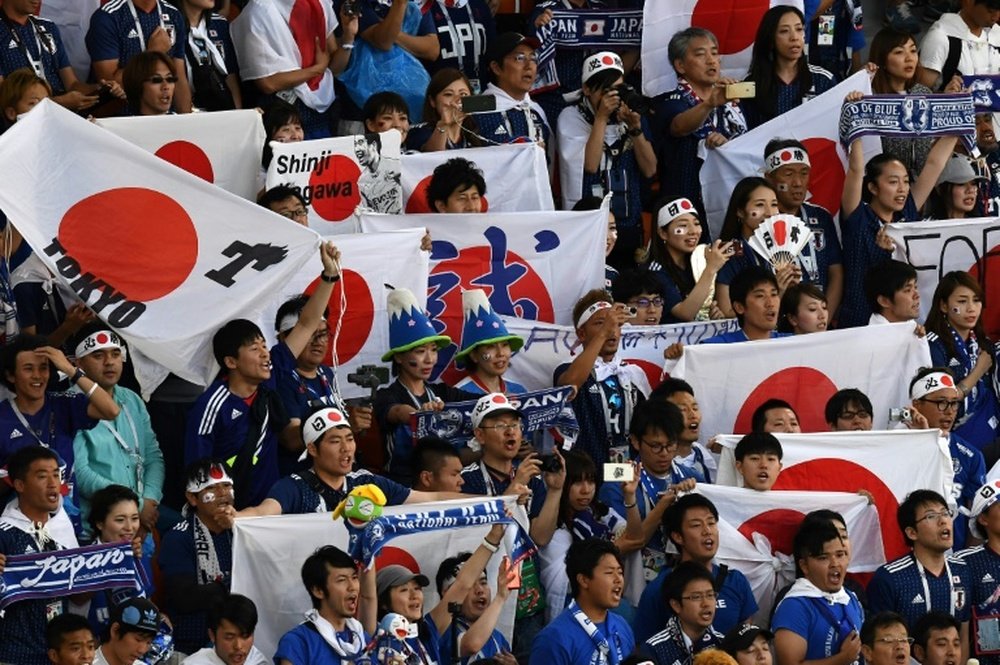Japón alcanzó los octavos de final gracias al triunfo de Colombia sobre Senegal. AFP/Archivo