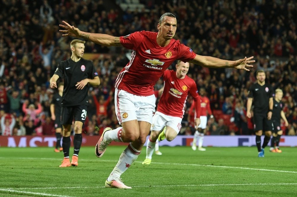 Ibrahimovic's goal did not stop him receiving criticism from Owen. AFP