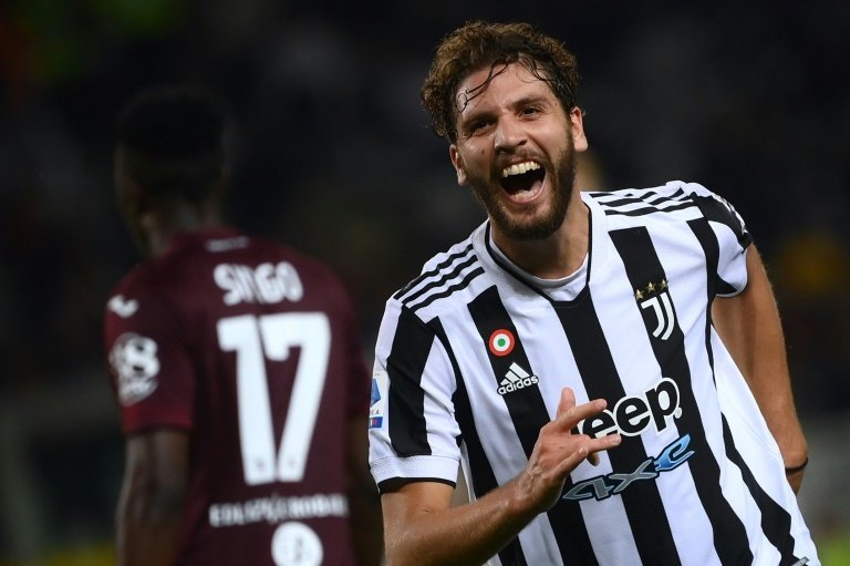 Manuel Locatelli marcó el gol del triunfo de la Juventus ante el Torino. AFP