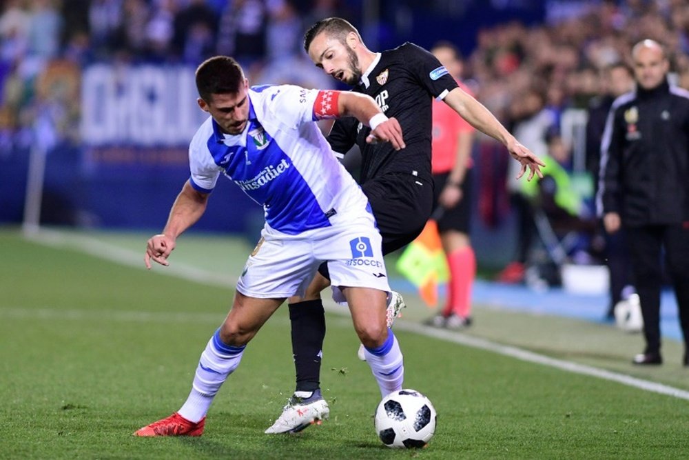 Gabriel Pires está haciendo la pretemporada con el Leganés en Madrid. AFP