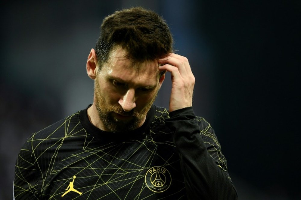 Messi decidirá o seu futuro nos próximos dias. AFP