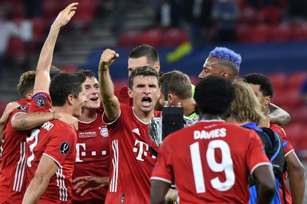 Müller, heureux d'ajouter un titre à son palmarès. AFP