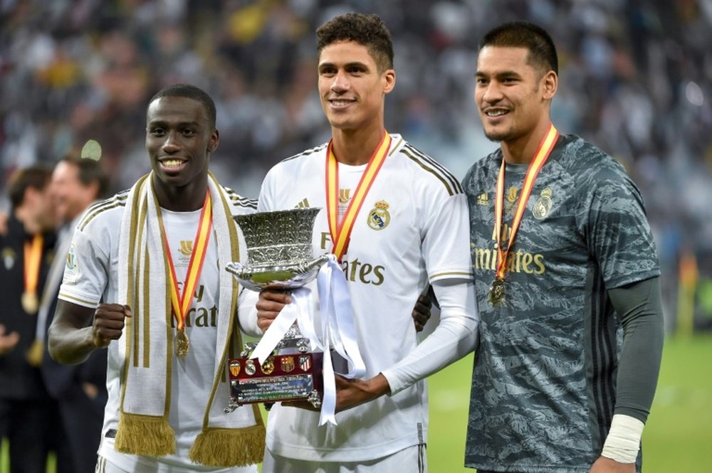 Varane encense Ferland Mendy. AFP