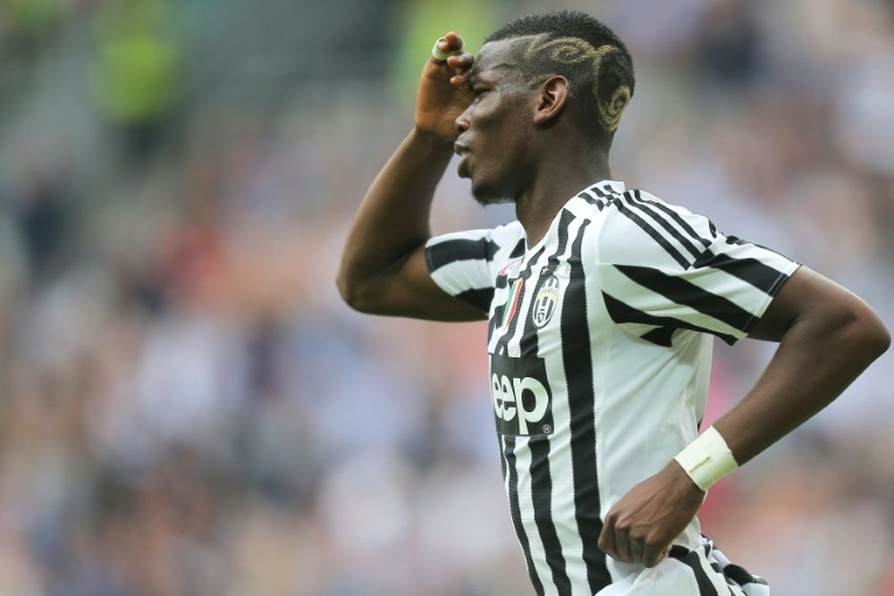 Juventus midfielder Paul Pogba. AFP