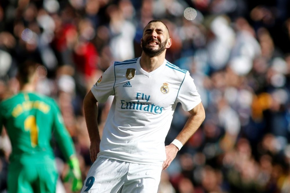 Benzema is again on the receiving end of criticism. EFE