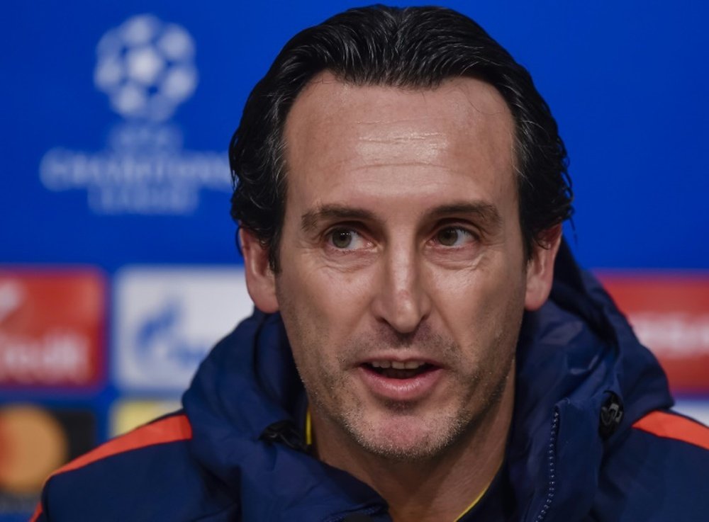 Emery: PSG can match Real Madrid. AFP