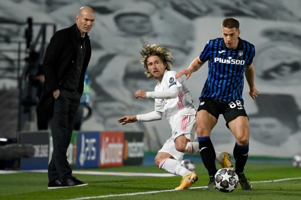 Tchouameni is expected to replace Camavinga in Real Madrid's lineup against Atalanta. AFP