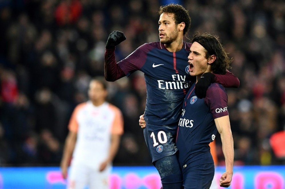 El PSG no volverá a la Ligue 1 hasta dentro de un mes. AFP/Archivo