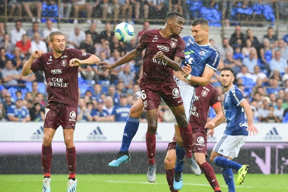 Les compos probables du match de Ligue 1 entre Metz et Toulouse. AFP