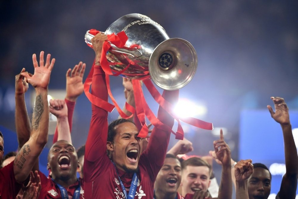 El Liverpool ganó la última Champions. AFP