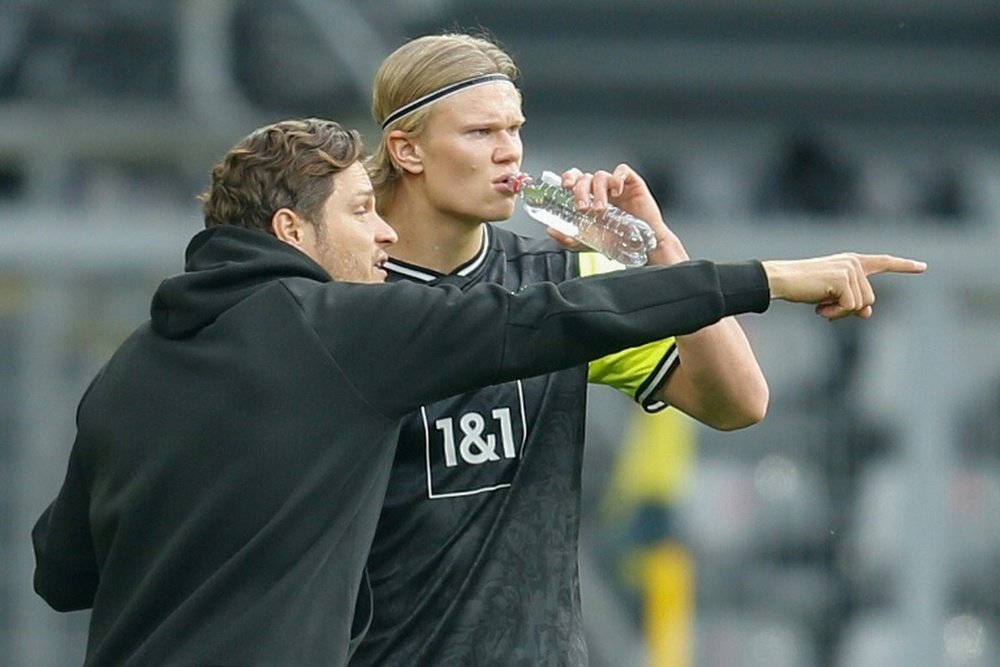 Le formazioni ufficiali di Lipsia-Borussia Dortmund. AFP