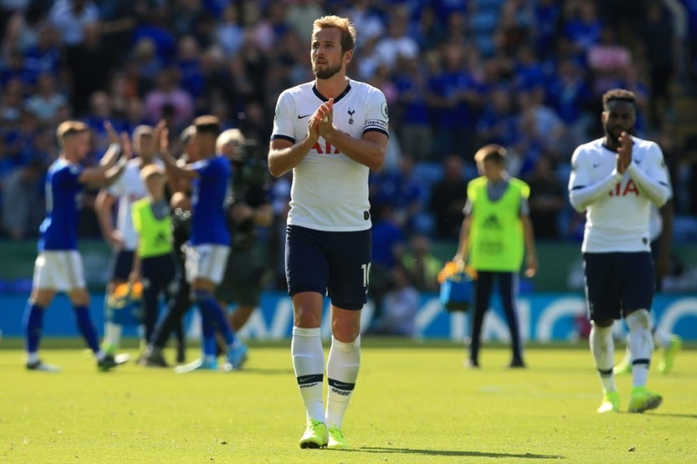 Kane já pensa em deixar o Tottenham. AFP