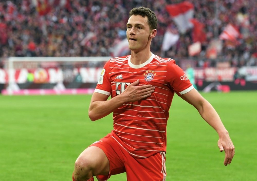 Pavard wants out of Bayern. AFP