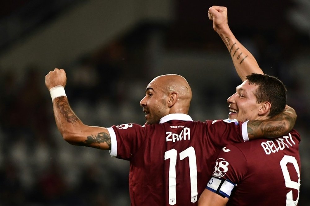 Le formazioni ufficiali di Torino-Fiorentina. AFP