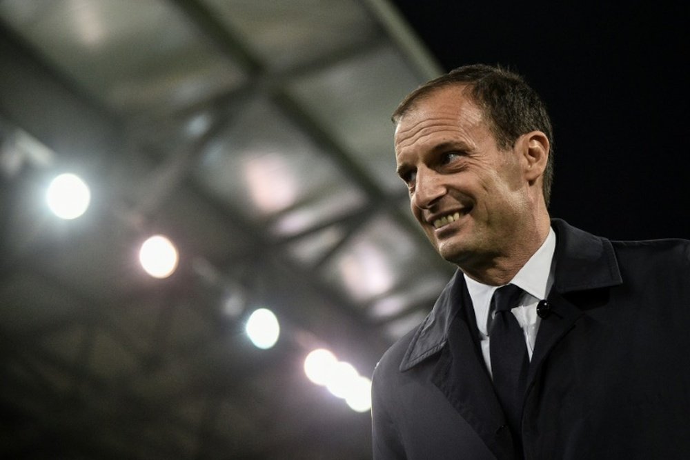 Massimiliano Allegri is set to return to the Turin club. AFP/Archivo
