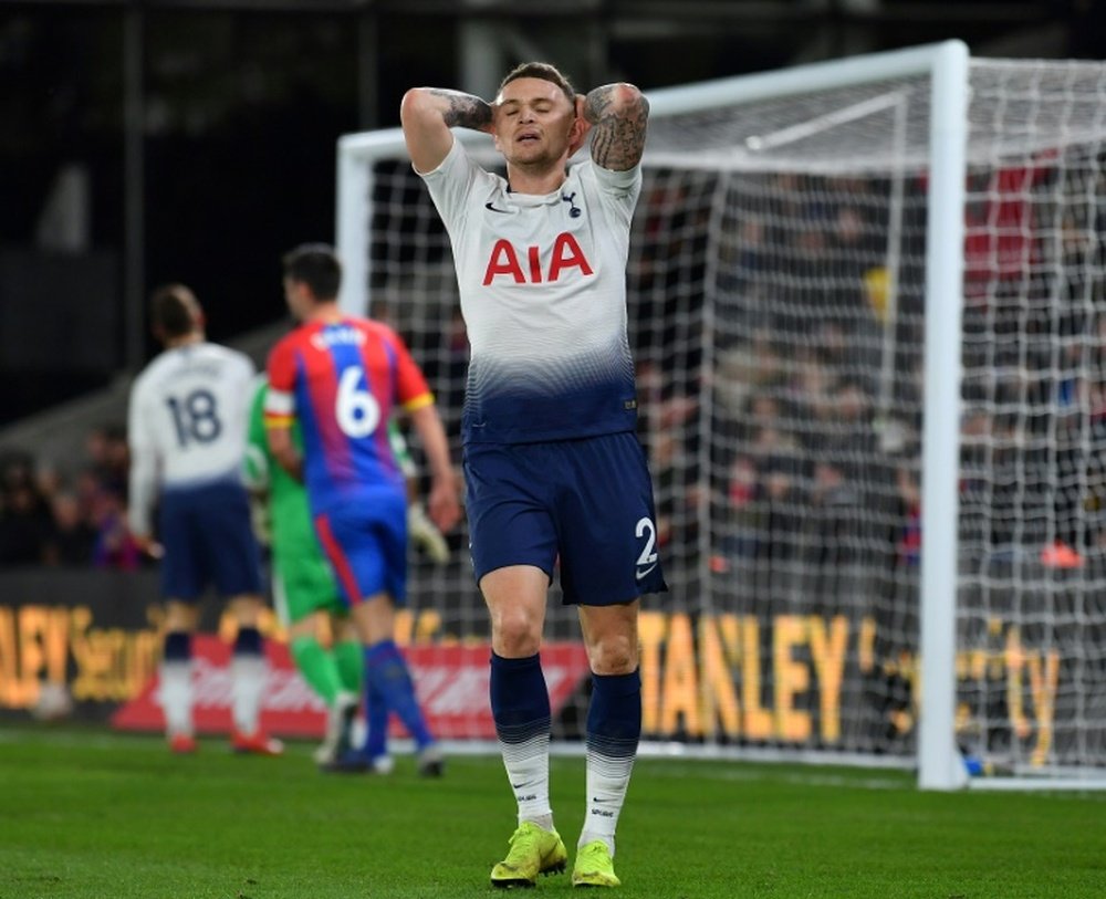 Atletico Madrid are interested in signing Kieran Trippier. AFP