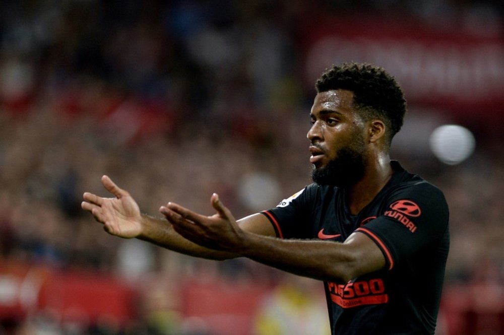 Lemar rend la vie difficile à l'Atlético. afp