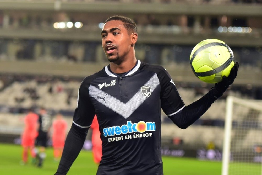Malcom dreams of donning a PSG jersey. AFP