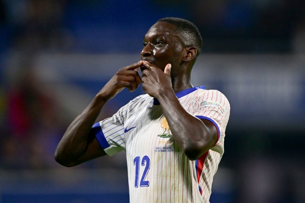 Kolo Muani has been playing for Paris Saint-Germain for two seasons. AFP