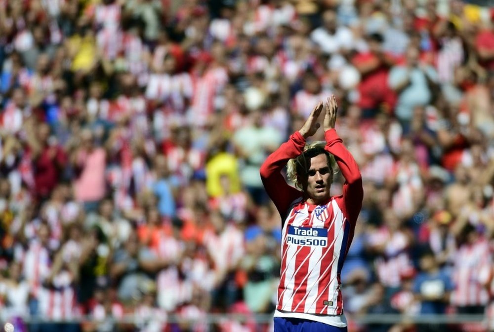 El delantero del Atlético vuelve a reencontrarse con el gol. AFP