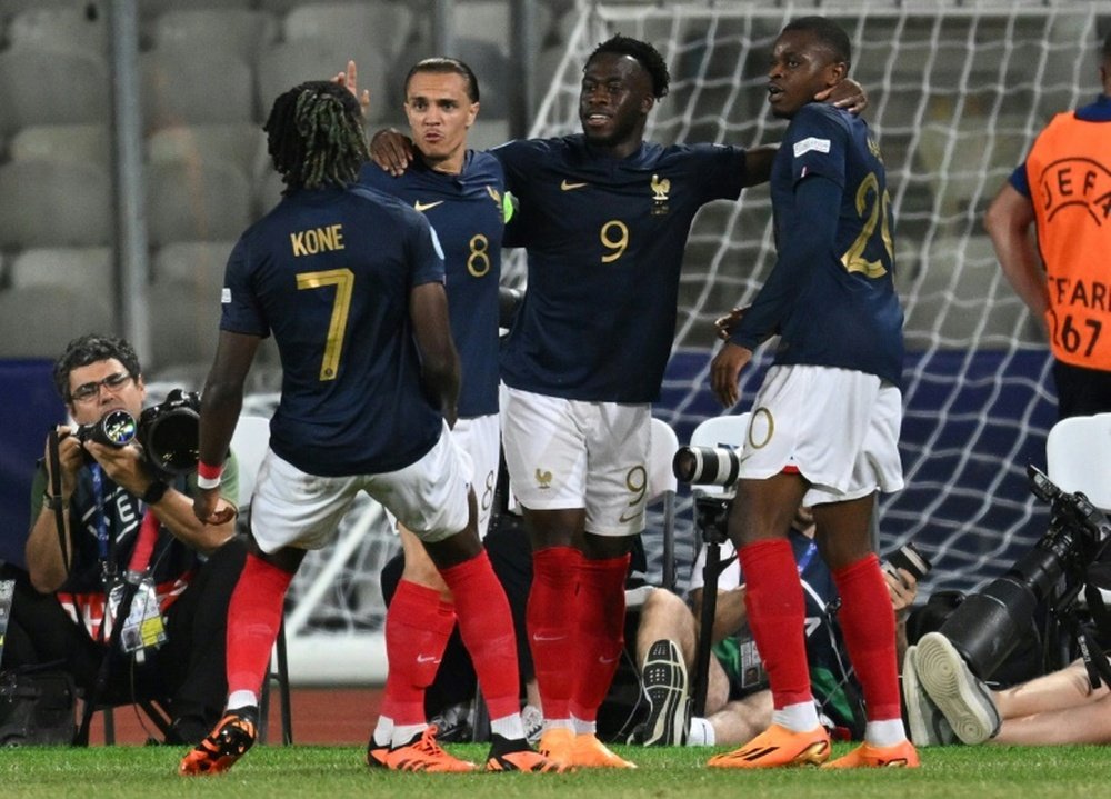 Compos probables : Suisse U21-France U21. AFP