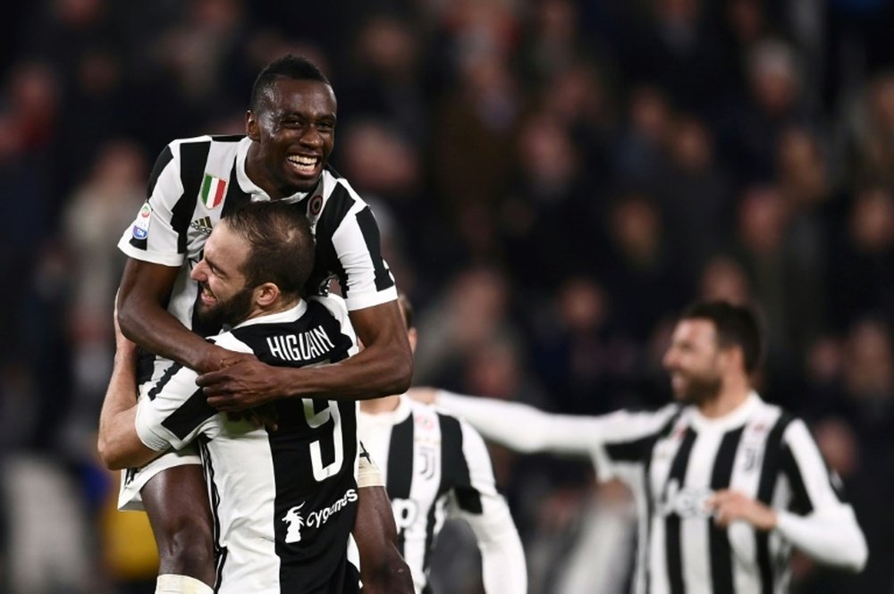 La Juventus es líder a cuatro puntos del Nápoles. AFP