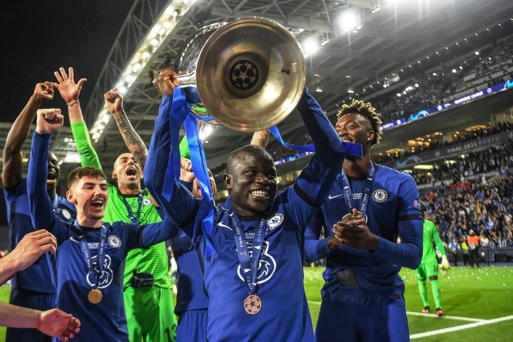 Kanté, proclamado 'MVP' de la final de la Champions League. AFP