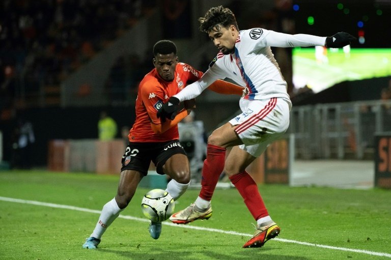 El Lorient ganó su partido. AFP