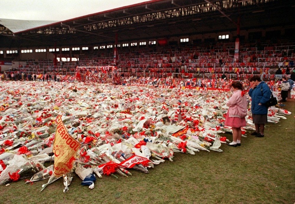 96 fans lost their life. AFP