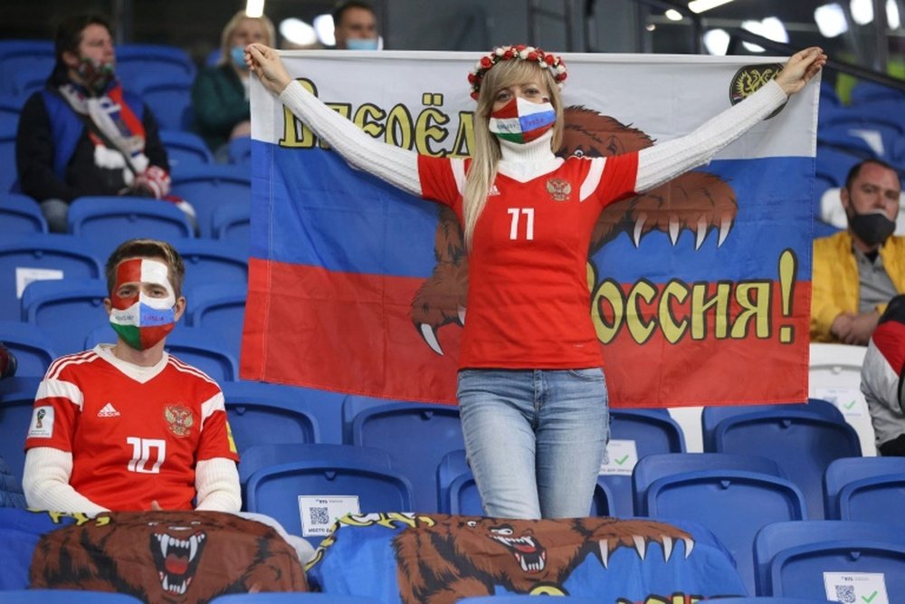 L’UEFA revient sur sa décision de réintégrer l'équipe russe des moins de 17 ans. afp