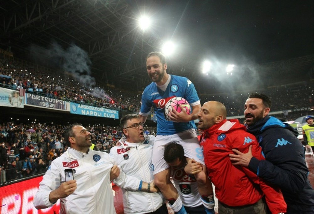 Gonzalo Higuain coukd be on the move to PSG in the summer. BeSoccer