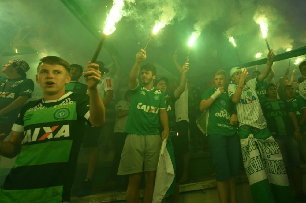 O time Sub-20 Chapecoense já está em quartos da Copinha. AFP/Arquivo