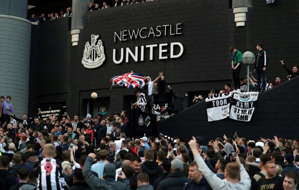 Newcastle tem muito dinheiro para contratar. AFP