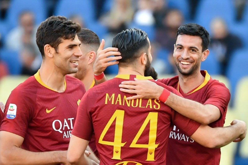 La Roma quiere la Champions. AFP