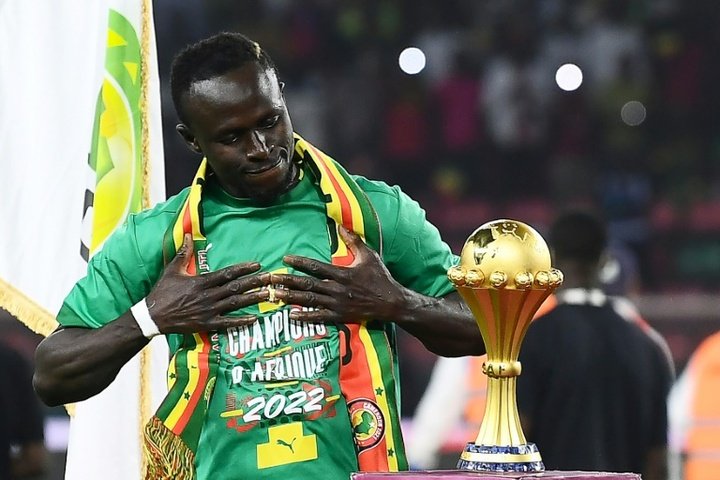 Sadio Mané est revenu sur la CAN remportée avec le Sénégal. AFP