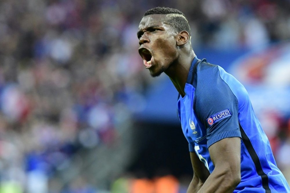 Pogba was absent from France training on Tuesday. AFP