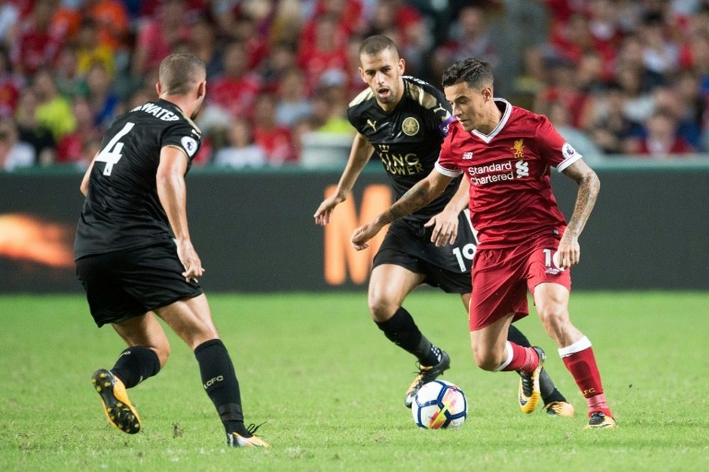 La afición del Liverpool quiere que Klopp recupere a Coutinho ya. AFP