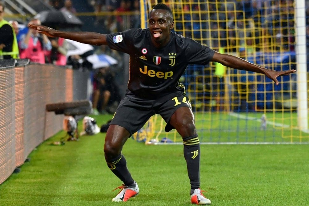 Matuidi scored in Juve's 1-2 victory away at Parma. AFP