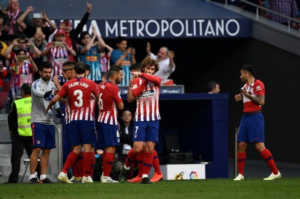 Comienza una nueva era en el Atlético de Madrid. AFP