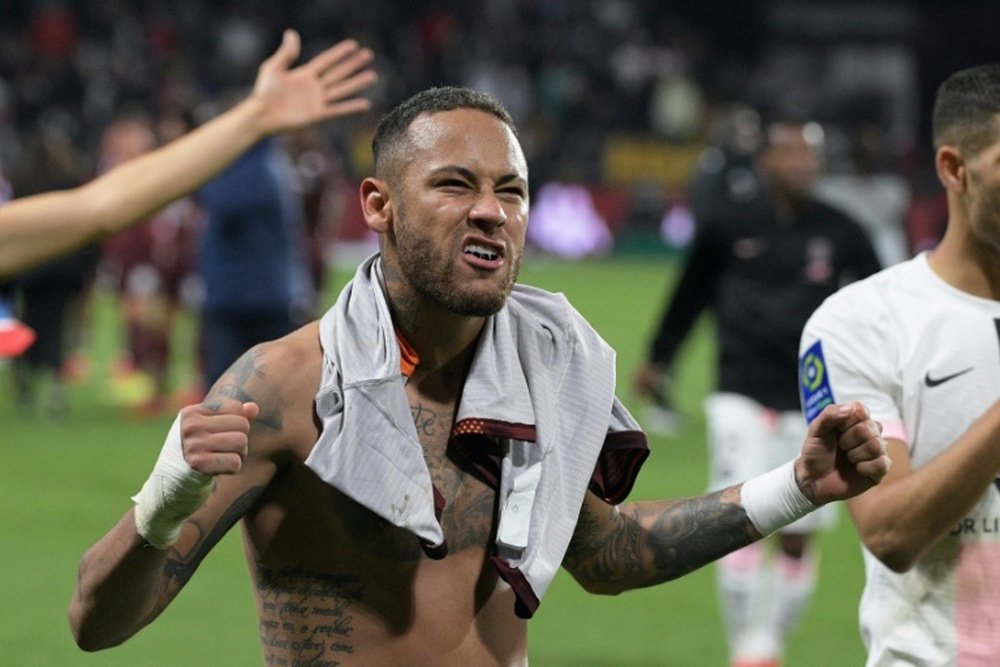 Au Paris SG, Neymar retrouve sa magie. AFP