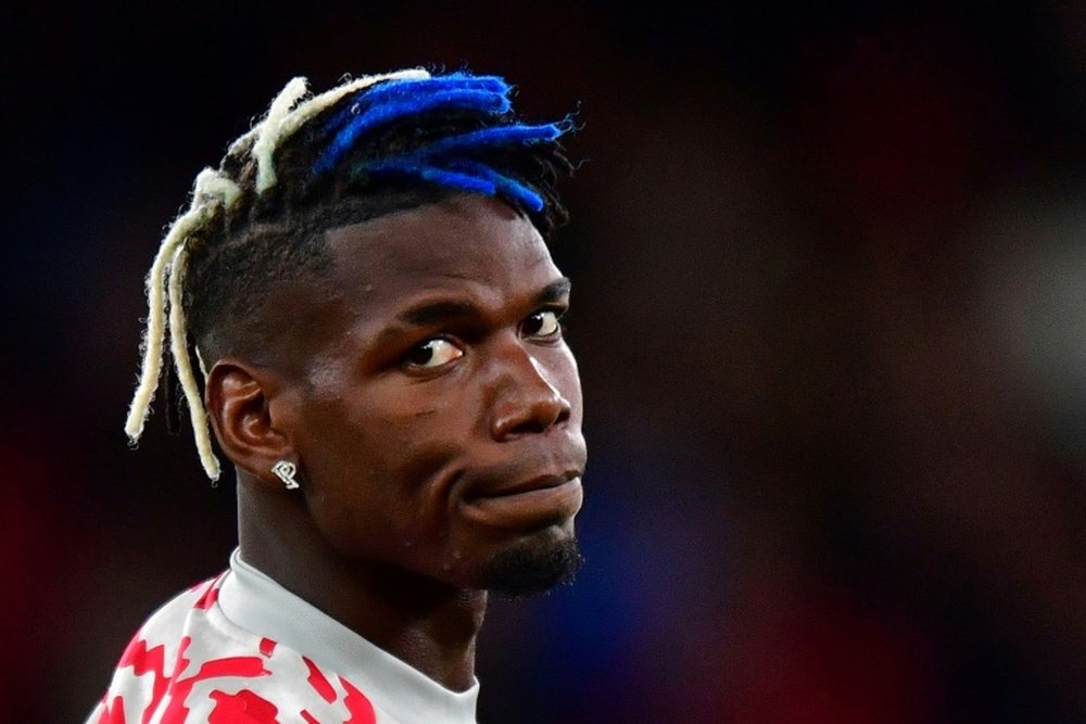 Pogba, 4 years out for doping. AFP