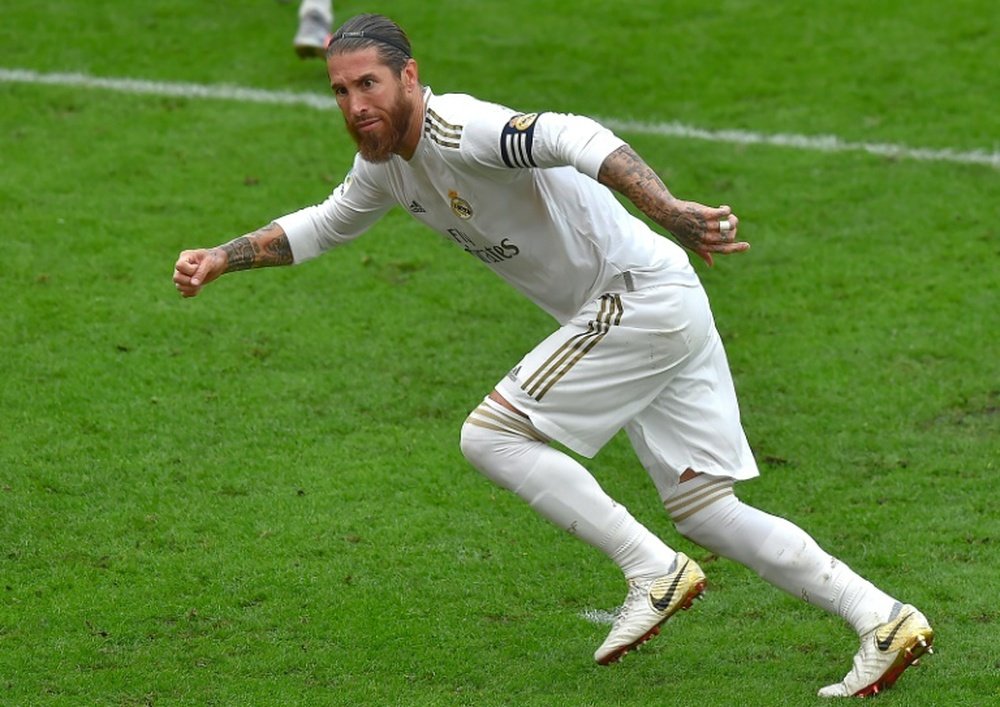 Sergio Ramos: 10 goals, 9 points... And the LaLiga title? AFP
