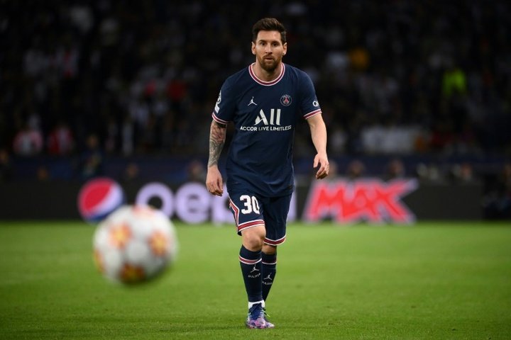 Messi ficará de fora do duelo contra o Angers. AFP
