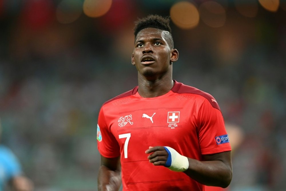 Breel Embolo was the hero for Switzerland against Cameroon. AFP