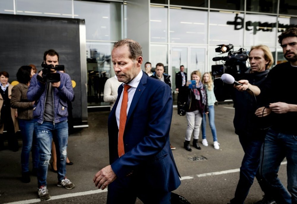 Danny Blind sacked as Netherlands coach.